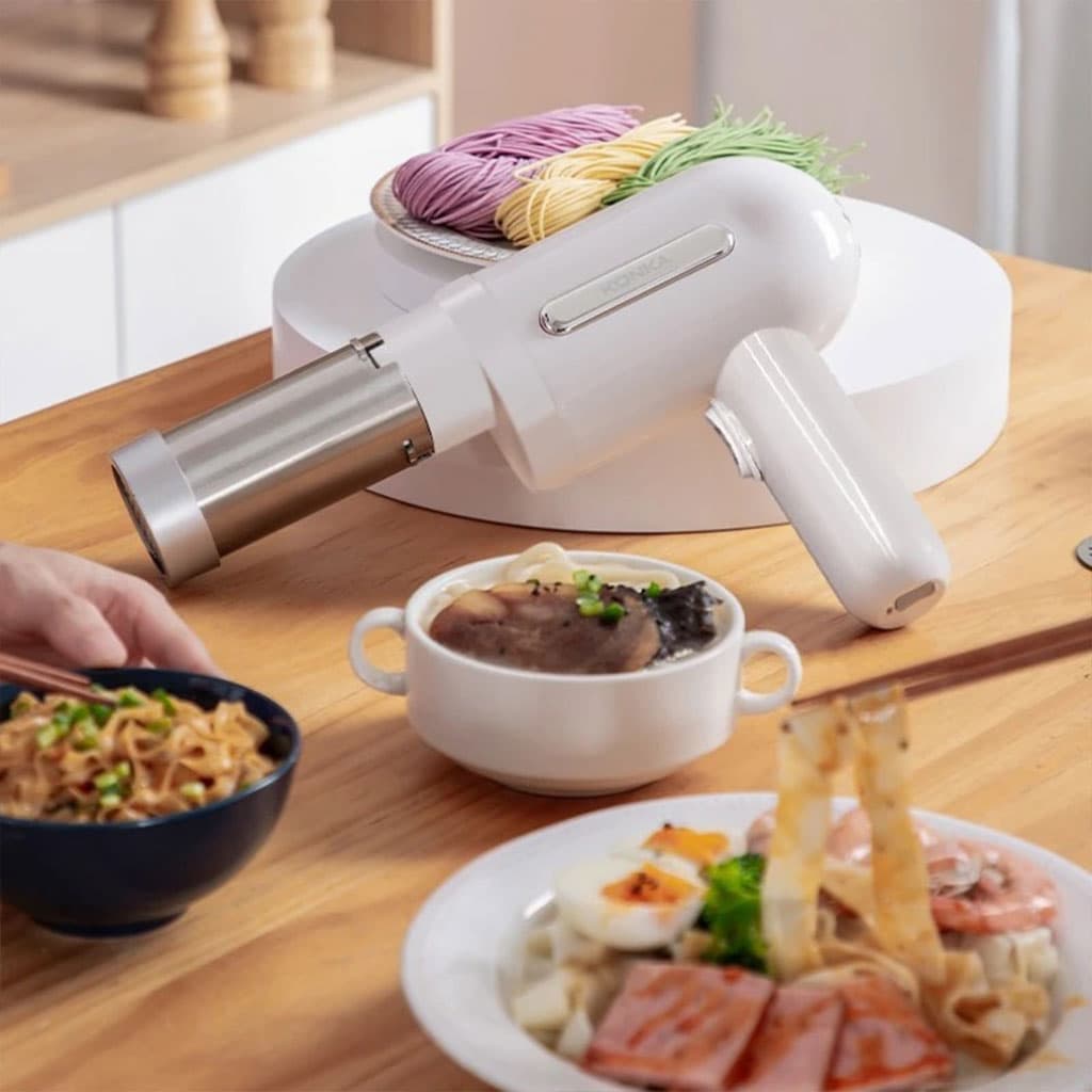 Machine à pâtes Noodle électrique portative en acier inoxydable - Cuisine - صورة 7