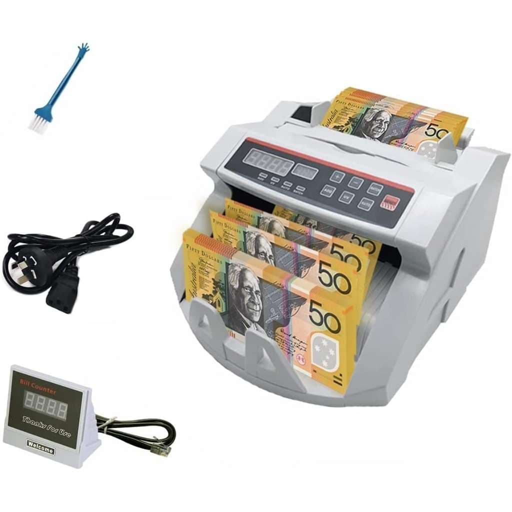 Compteuse Automatique de Billets avec Détection UV – آلة عد النقود الأوتوماتيكية مع كشف الأشعة فوق البنفسجية - Outillage et Bricolage - صورة 4