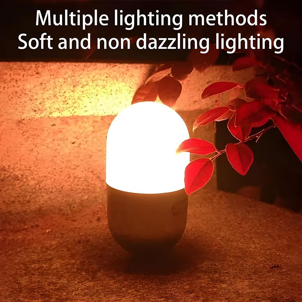 Lampe de camping rechargeable avec changement de couleur RVB – مصباح تخييم ملون - Électronique - صورة 5