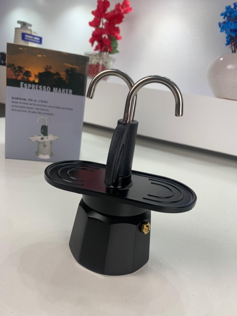 Cafetière 2 Tasses avec 2 Fontaine – ماكينة تحضير القهوة - Cuisine - صورة حقيقية 7