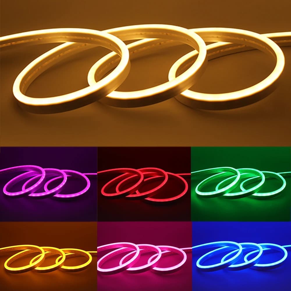 Strip LED 5M Multicolor Effet Neon - شريط إضاءة ملون - Électronique - صورة 2