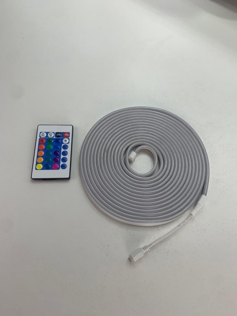 Strip LED 5M Multicolor Effet Neon - شريط إضاءة ملون - Électronique - صورة حقيقية 10
