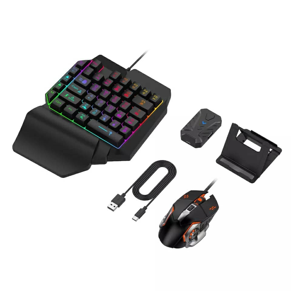 Mix Pro Clavier Souris 4en1 Pour smartphone Gaming PUBG-Fortnite - Électronique - صورة 7