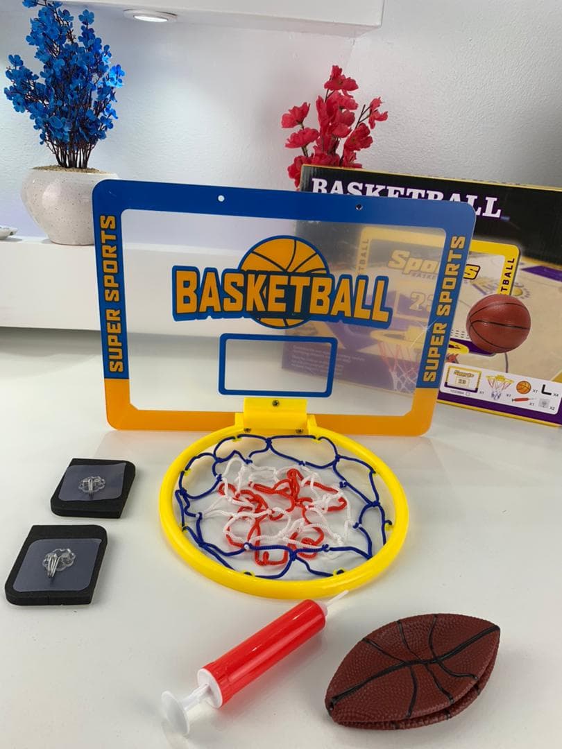 Ensemble de Jeu de Basket-Ball Super Sport – مجموعة لعب كرة السلة  - Jouet & Gaming - صورة حقيقية 7