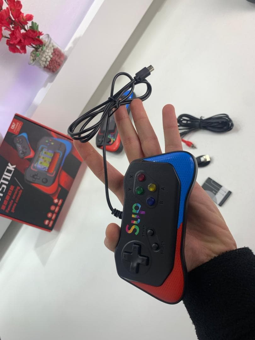 Console de Jeu 1-2 Jouer Portable Rétro Maizic Smarthome Dual – جهاز ألعاب محمول كلاسيكي - Jouet & Gaming - صورة حقيقية 14