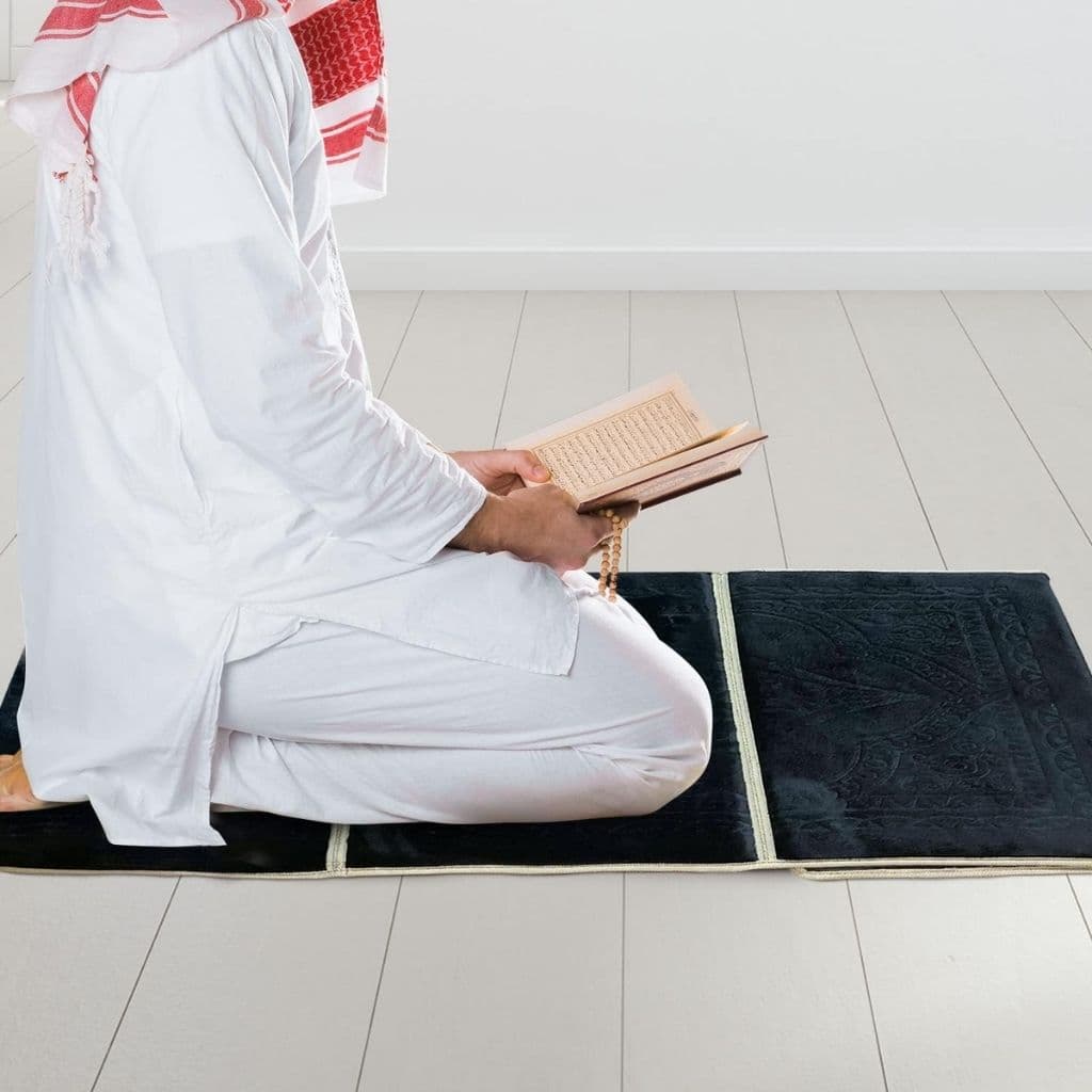 Tapis de Prière Sultan Pliable avec Dossier – سجادة صلاة سلطان قابلة للطي مع مسند ظهر - صورة 6