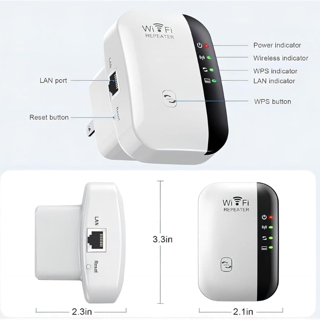 Amplificateur de Signal WiFi 300 Mbps – مقوي إشارة الواي فاي - Électronique - صورة 3