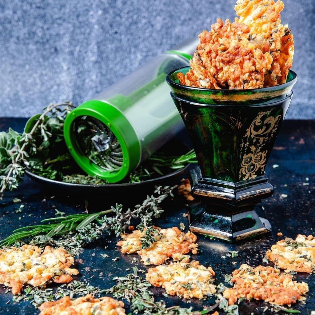 Moulin à Herbes Microplane en Acier Inoxydable 3en1 – مطحنة أعشاب - Cuisine - صورة 8