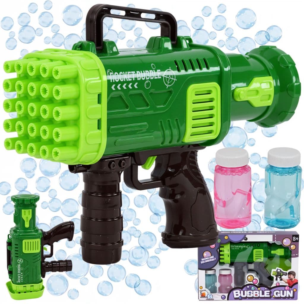 Pistolet à Bulles Automatique pour Enfants – مسدس الفقاعات الأوتوماتيكي للأطفال - Jouet & Gaming - صورة 1