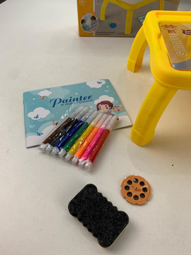 Projecteur de Dessin Éducatif pour Enfants Giraffe – بروجيكتور رسم تعليمي للأطفال - Jouet & Gaming - صورة حقيقية 10