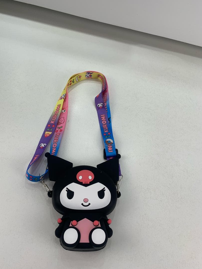 Mini Sac à Bandoulière Kuromi – Accessoire Kawaii pour Enfants et Fans de Manga - Divers - صورة حقيقية 8