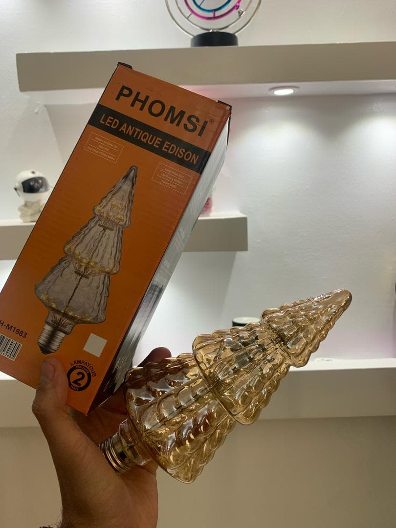 Ampoule Edison E27 à vis LED Motif Arbre – مصباح ديكور - Décoration - صورة حقيقية 9