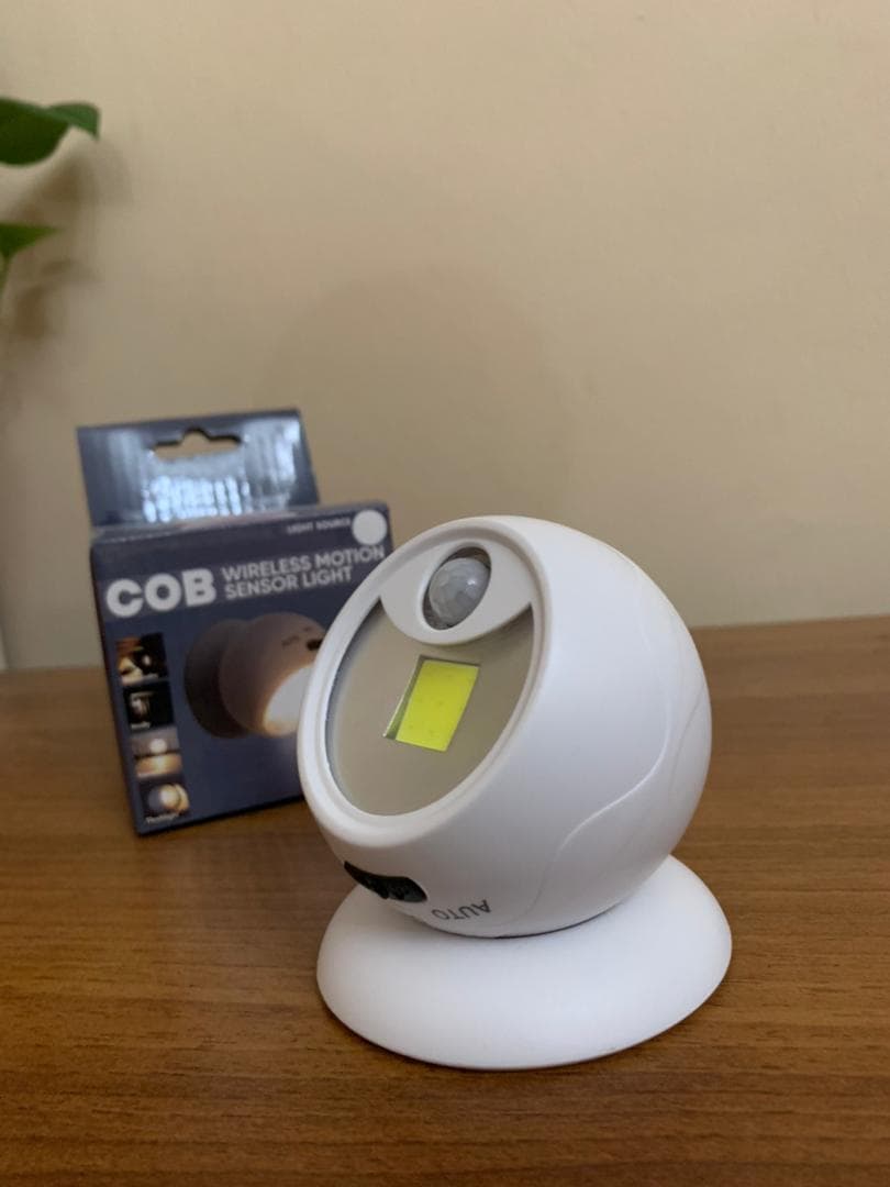 Pack 2 Lampe COB à détecteur de mouvement portable à 360 ° - Électronique - صورة حقيقية 9