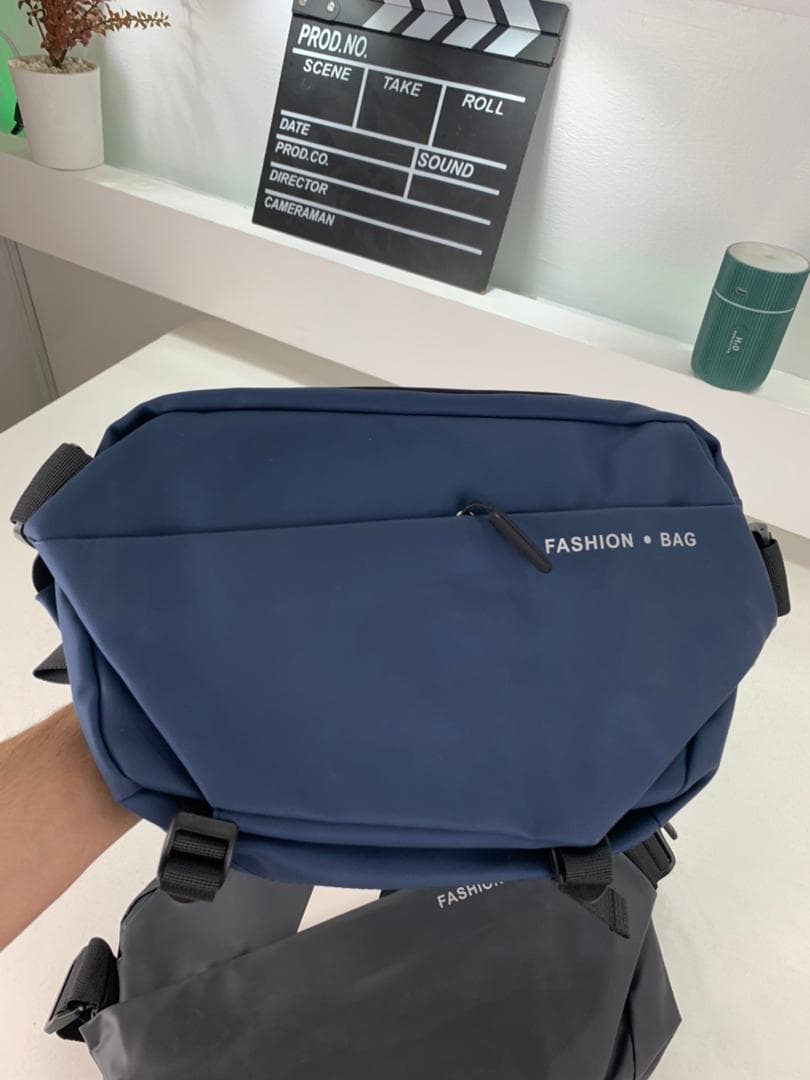 Sac de Poitrine Fashion Bag pour hommes avec bandoulière LX066 – حقيبة أغراض رجالية - Sac à dos et Mode - صورة حقيقية 11