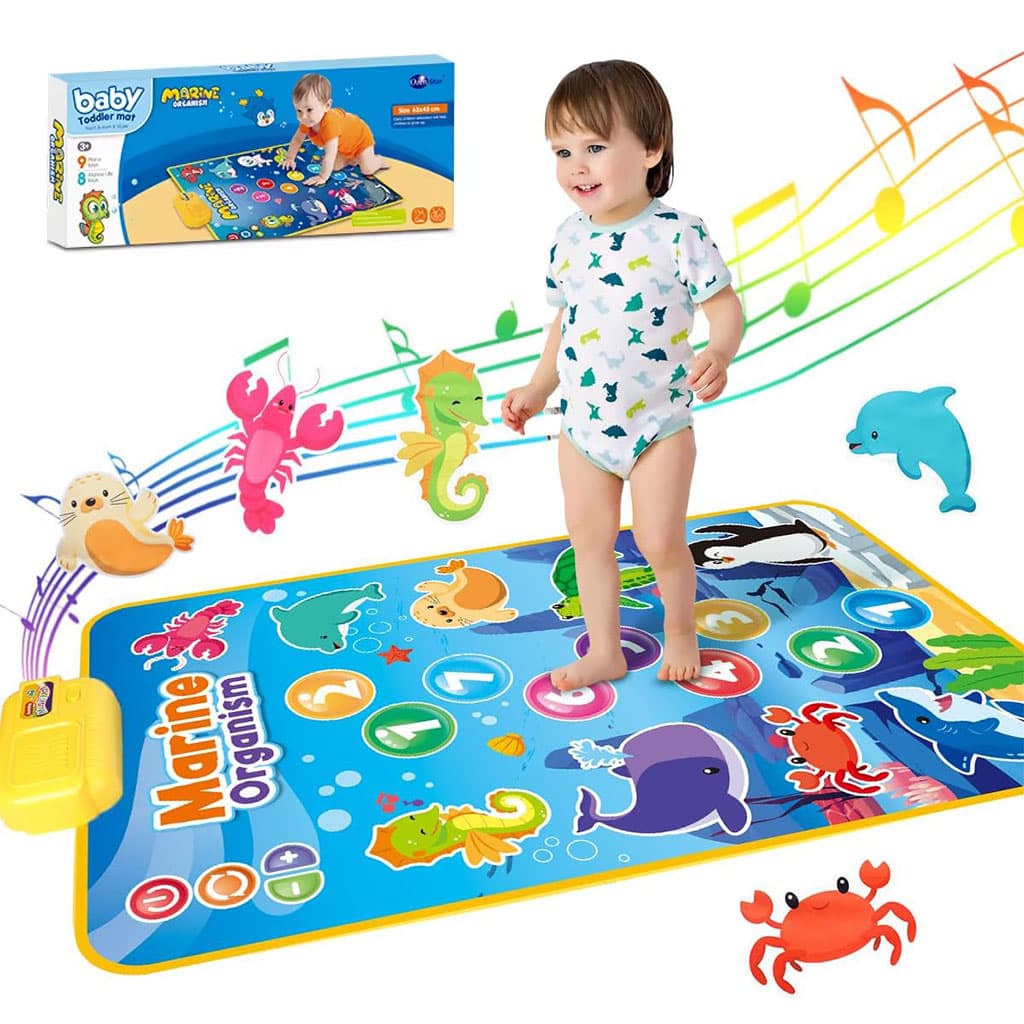Tapis Musical et Jouet Éducatif pour Enfants 63x43cm – بساط ألعاب للرضع - Jouet & Gaming - صورة 1