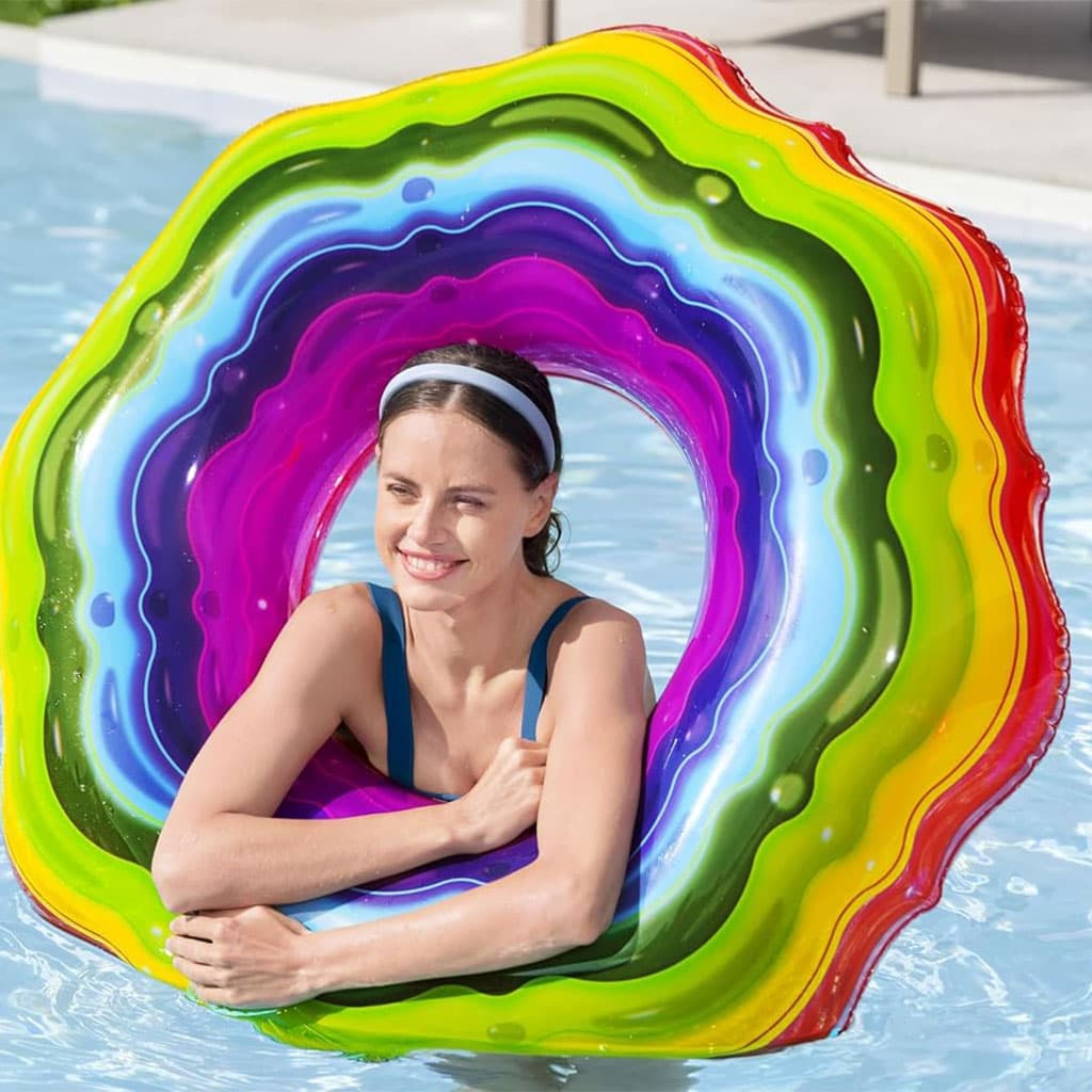 Bouée Gonflable Multicouleurs Pour Enfant Bestway 36163 – عوامة أطفال - Vacance & Loisir - صورة 2