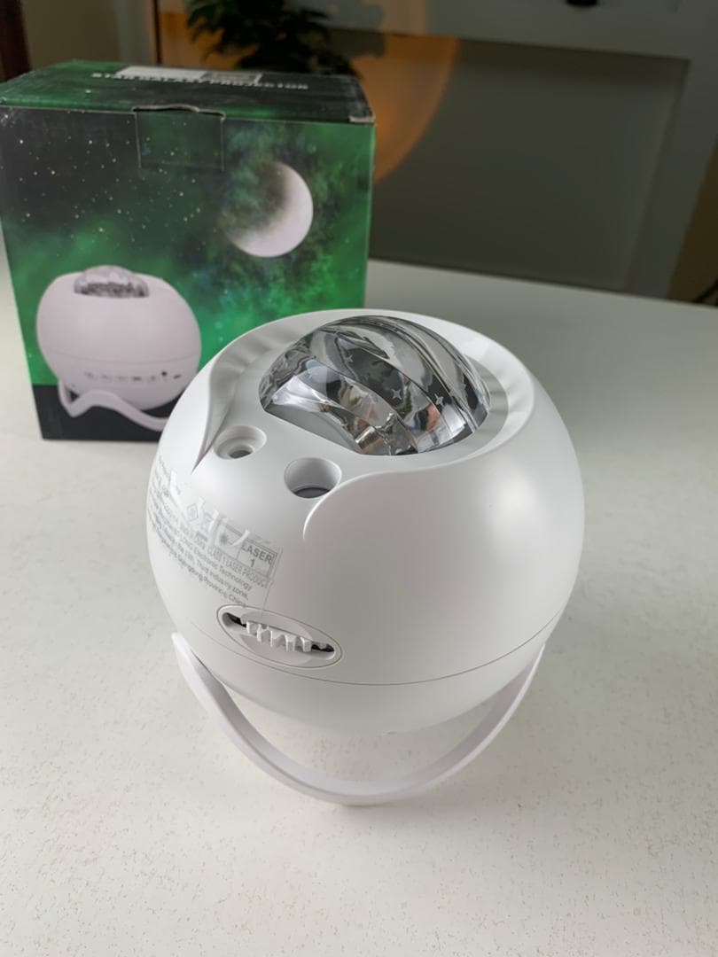 Projecteur d’aurores et Haut Parleur Bluetooth avec 15 modes d’éclairage – جهاز عرض نجوم ومكبر صوت - Électronique - صورة حقيقية 10