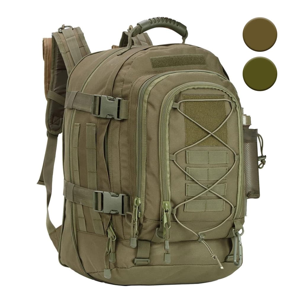 Sac à Dos de randonnée Rucksack Large Capacity 60L JRD5 + Matelas pliable Cadeau - Camping et Randonnée - صورة 5