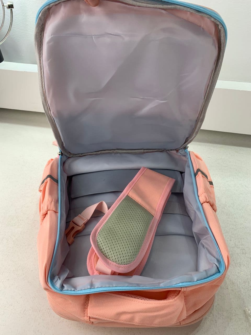 Sac à Dos Scolaire Orthopédique pour Enfants Xiao Wang Ya Rose- محفظة مدرسية للأطفال وردي - Sac à dos et Mode - صورة حقيقية 7
