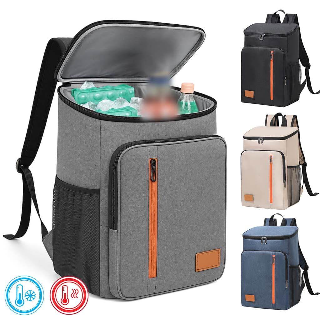 Sac à dos isotherme pour pique-nique avec isolation intérieure – حقيبة ظهر عازلة للحرارة والبرودة - Camping et Randonnée - صورة 1