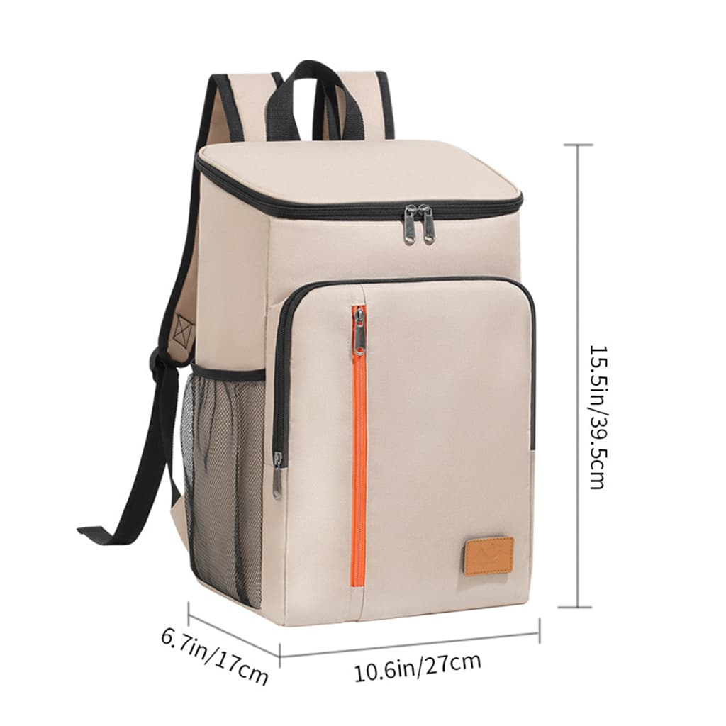 Sac à dos isotherme pour pique-nique avec isolation intérieure – حقيبة ظهر عازلة للحرارة والبرودة - Camping et Randonnée - صورة 5