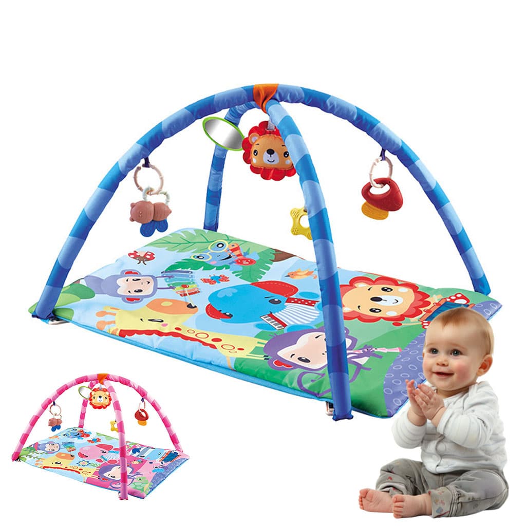 Tapis D’Eveil Animaux pour Bébé avec Miroir – بساط الألعاب لرضيع - Maternité - صورة 3