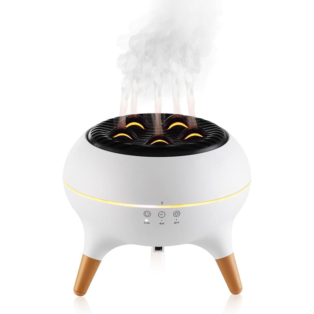 Diffuseur d’huiles essentielles ultrasonique 350 ml avec télécommande et lumières – جهاز تعطير الجو - Électronique - صورة 4