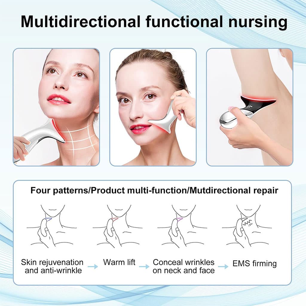 STARICARE Appareil Anti Rides Ultrasonique pour Visage – جهاز مضاد للتجاعيد - Soins et Beauté - صورة 3