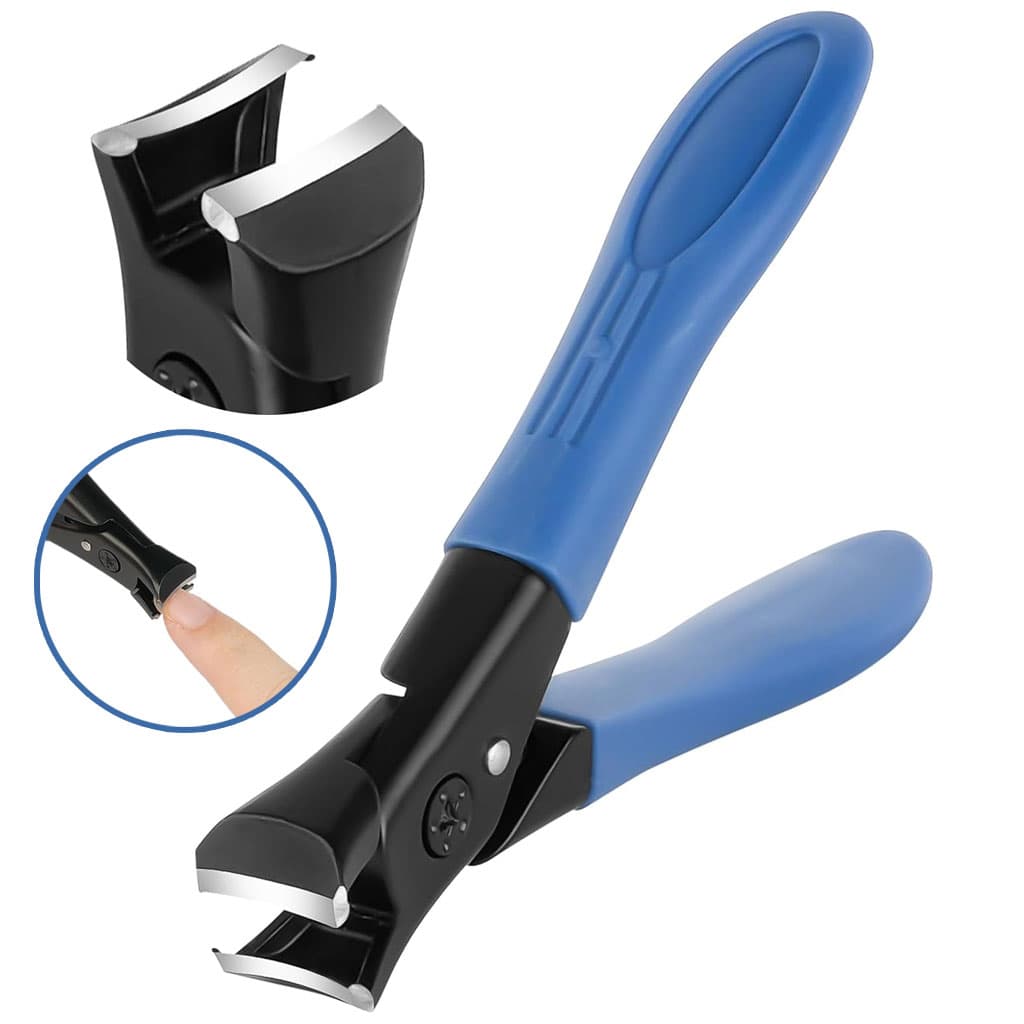 Coupe-ongles courbés en acier inoxydable pour ongles épais – مقص أظافر بتصميم منحني للأظافر السميكة - Soins et Beauté - صورة 1