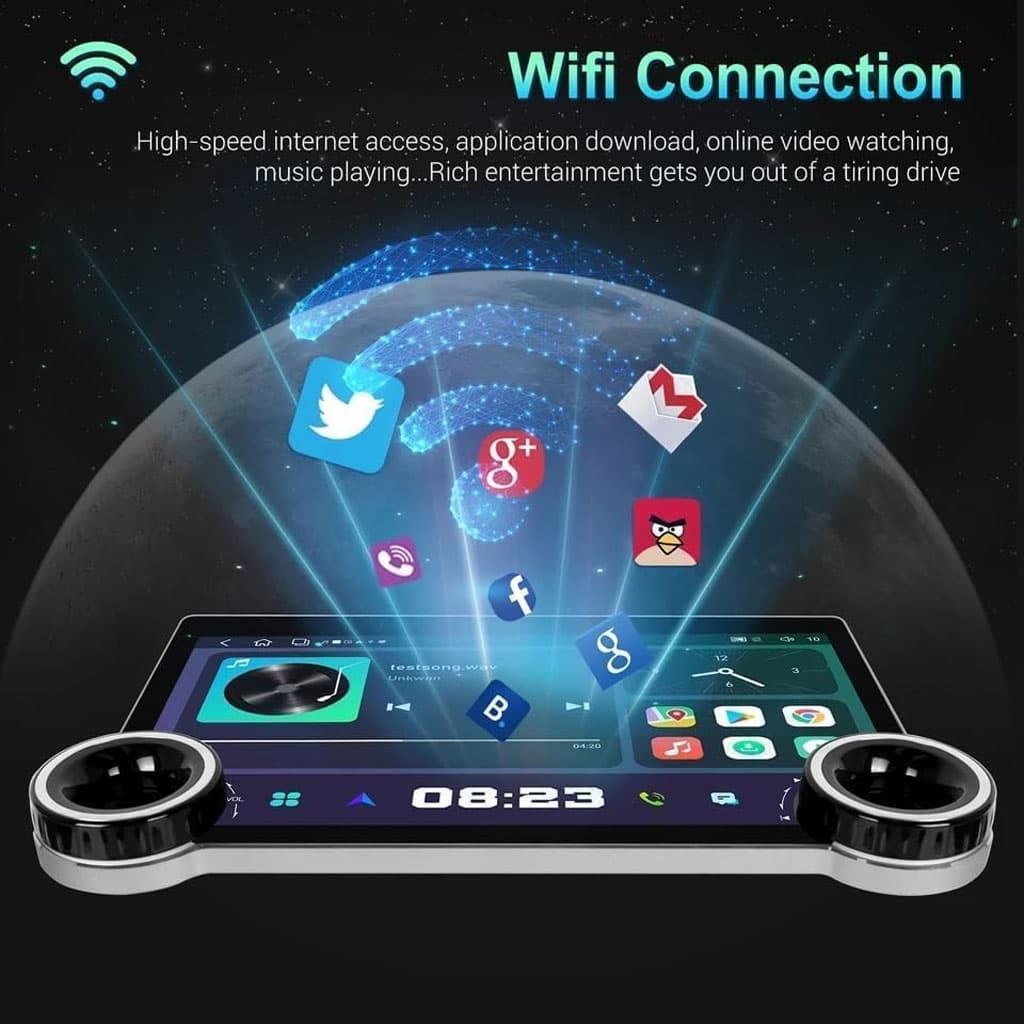 Diamond 2K Tablette de voiture Android 64GB compatible Apple CarPlay Android Auto – شاشة ذكية للسيارة - Accessoires Auto/Moto - صورة 7