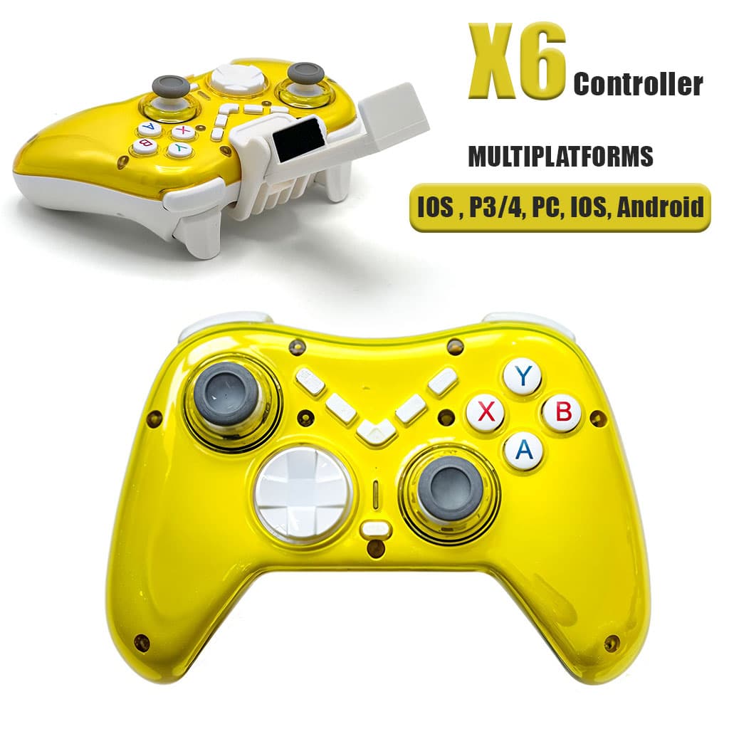 Manette de Jeu Sans Fil X6 Compatible P4,P3, Android, iOS, PC, Switch, TV Box – يد تحكم لاسلكية - Jouet & Gaming - صورة 1