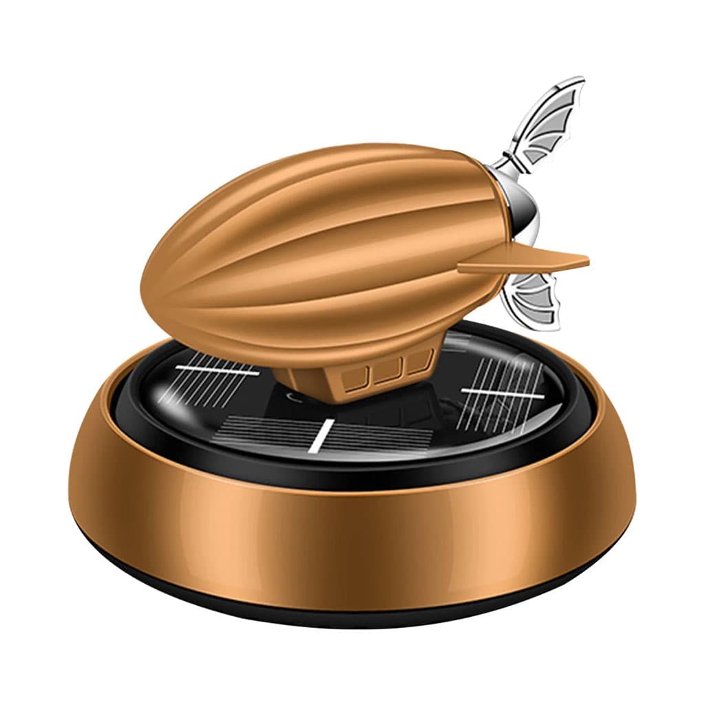 Dirigeable Désodorisant solaire en alliage pour voiture – معطر هواء للسيارة يعمل بالطاقة الشمسية على شكل منطاد - Accessoires Auto/Moto - صورة 3