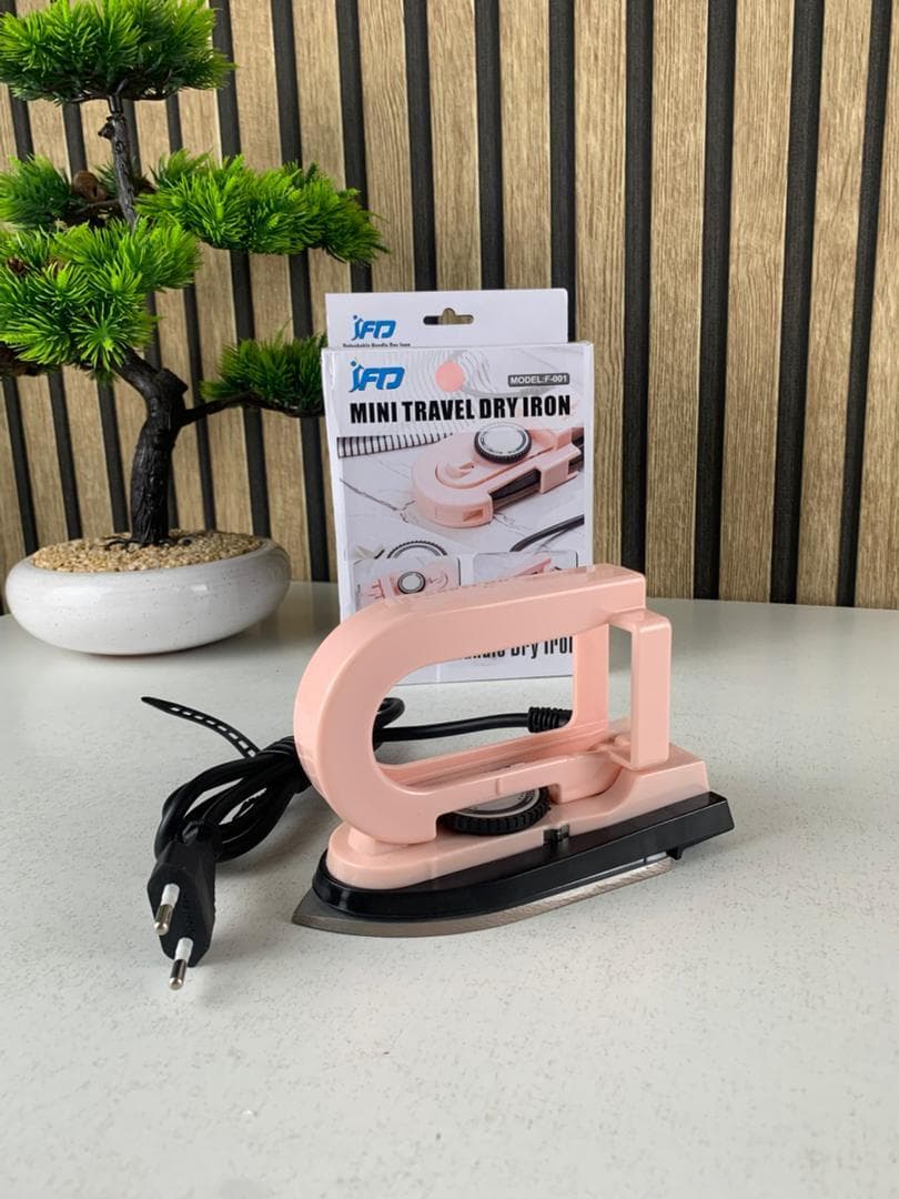 Mini Fer à Repasser Portable avec Température Réglable – مكواة ملابس محمولة - Maison - صورة حقيقية 8