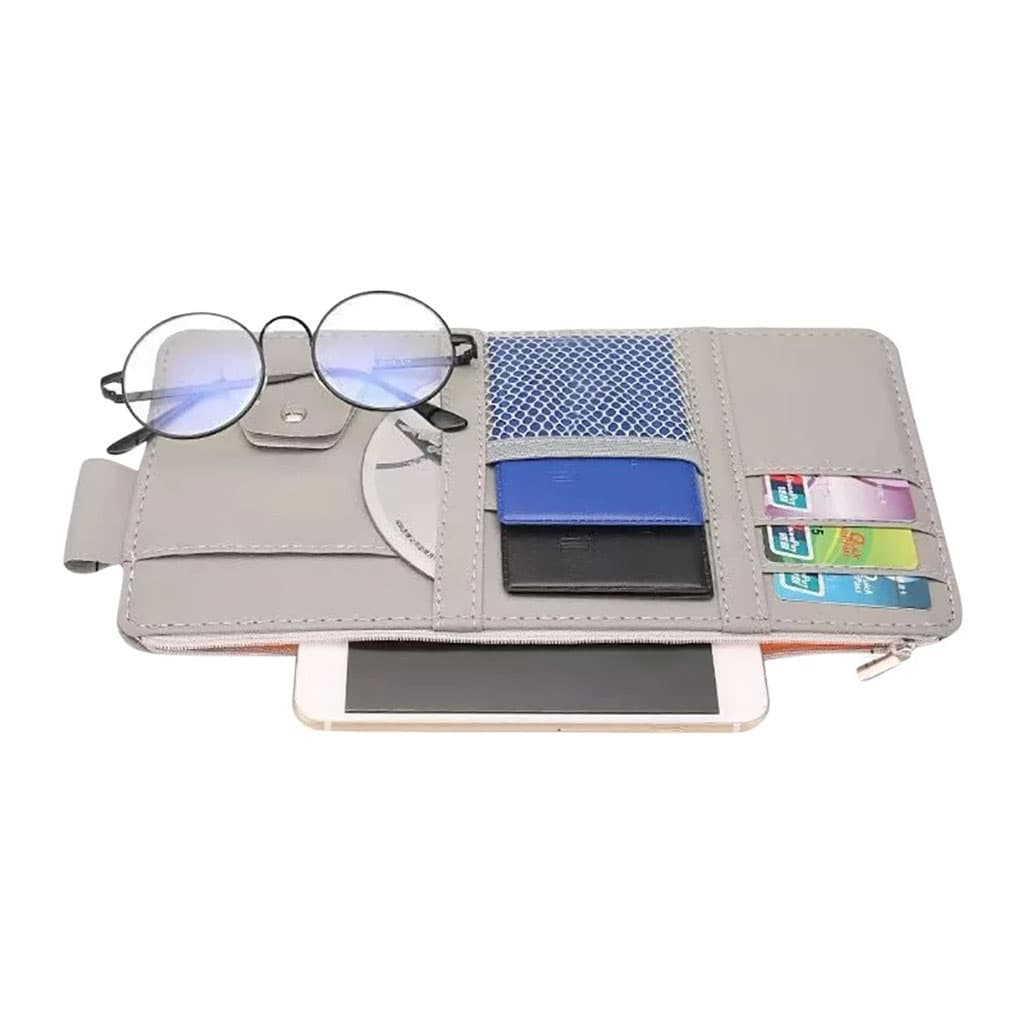 Organiseur de pare-soleil universelle de voiture multifonctionnel – منظم أغراض في السيارة - Accessoires Auto/Moto - صورة 6