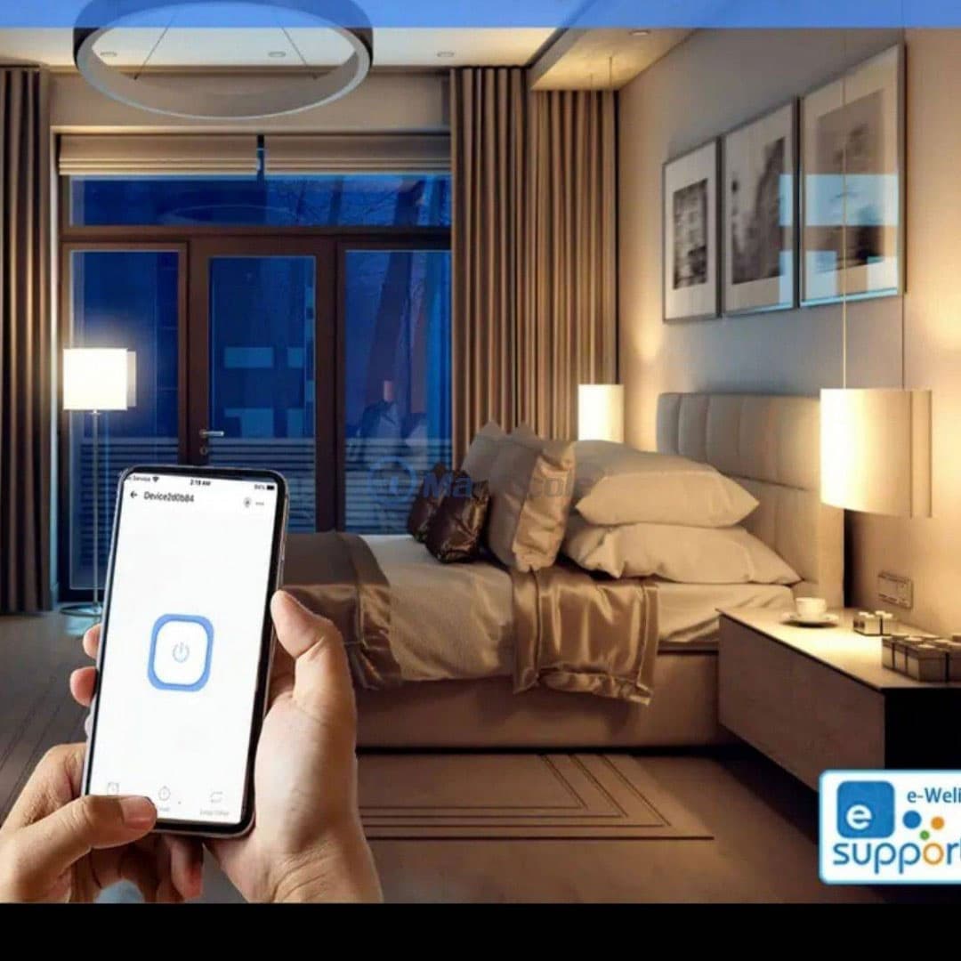 AVEL Prise intelligente WiFi avec commande vocale GM - مقبس طاقة ذكي (ويفي) - Électronique - صورة 4