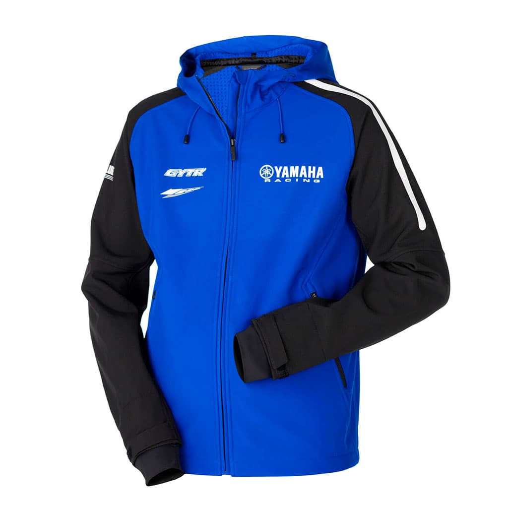 Veste Yamaha Racing Softshell Edition Black à Capuche Unisexe - سترة ياماها جودة عالية - Accessoires Auto/Moto - صورة 1
