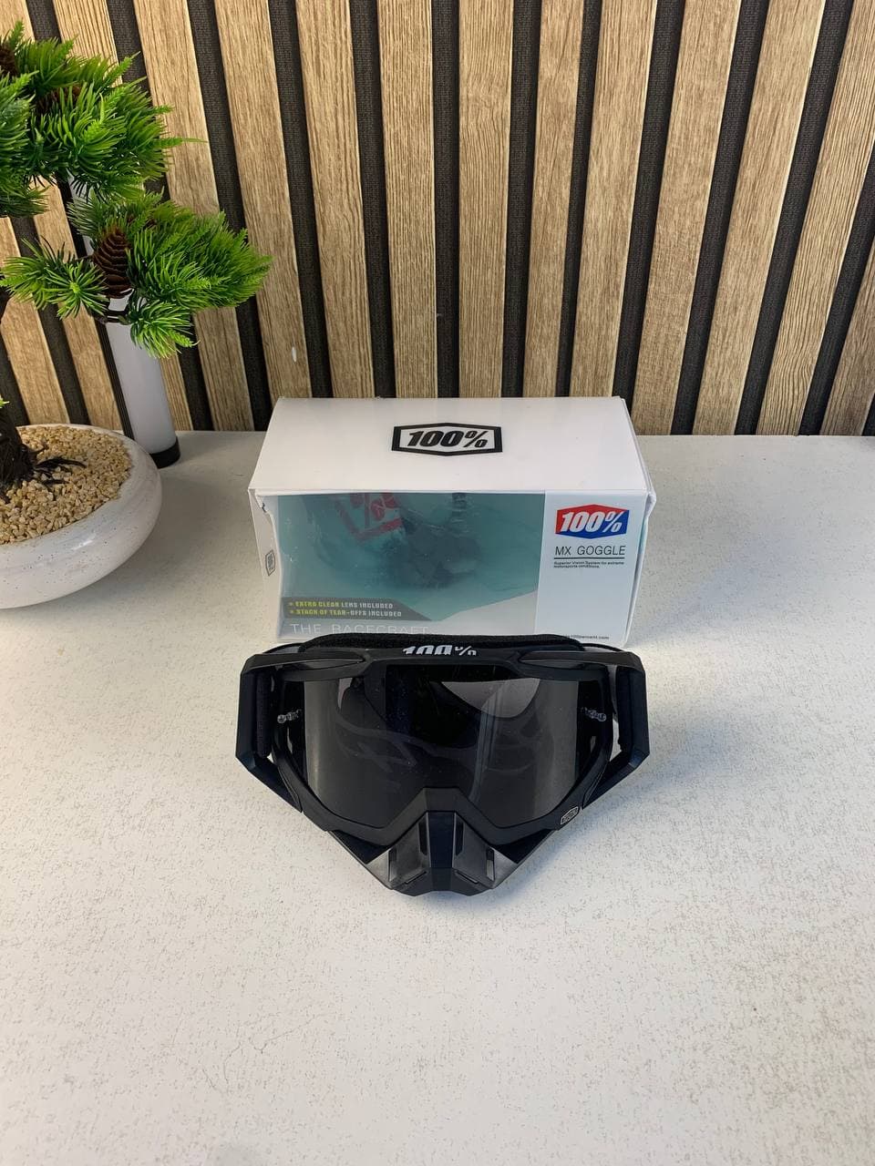 Lunettes Motocross RX Goggles RaceCraft Protection Totale Coupe-vent - نظارات سائقي الدراجات - Accessoires Auto/Moto - صورة حقيقية 11