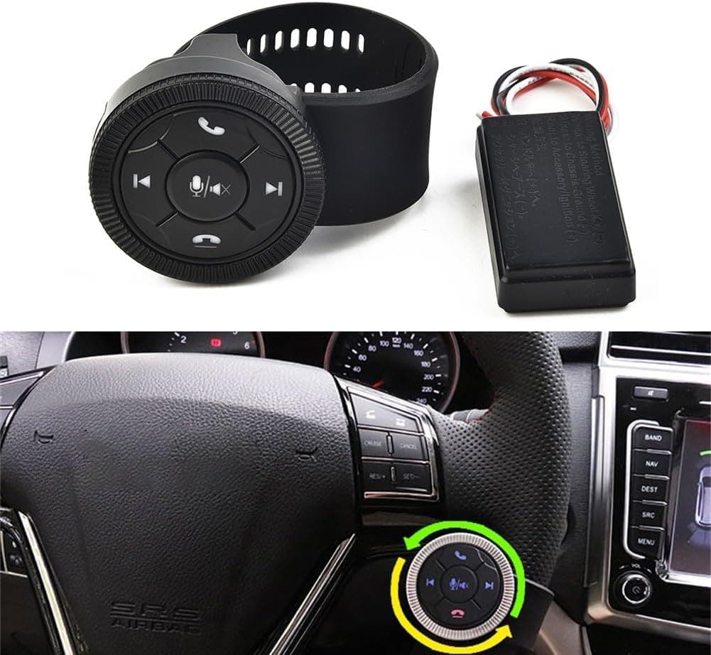 Boutons de commande au volant pour voitures facile à installer - أزرار التحكم بالصوت والمقود - Accessoires Auto/Moto - صورة 1