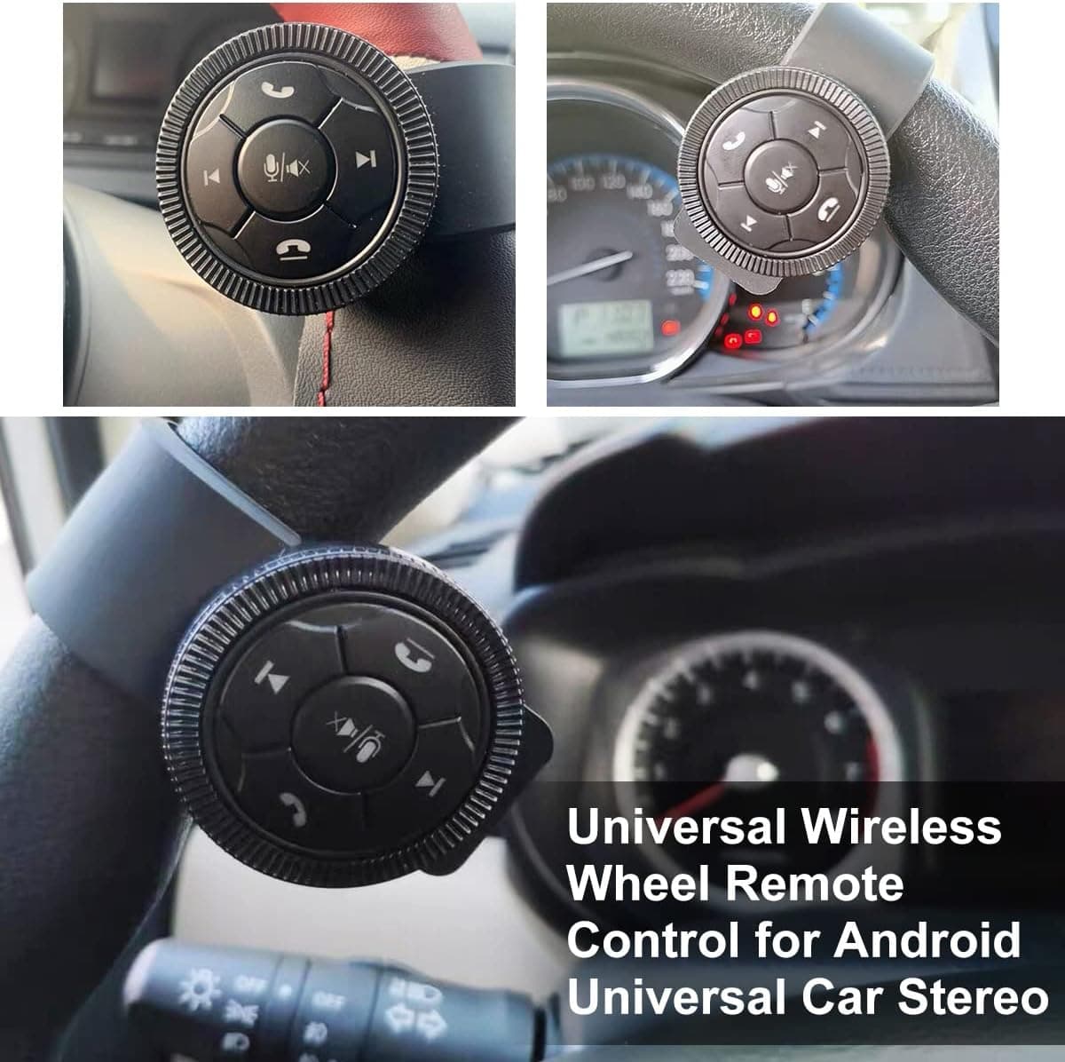 Boutons de commande au volant pour voitures facile à installer - أزرار التحكم بالصوت والمقود - Accessoires Auto/Moto - صورة 5