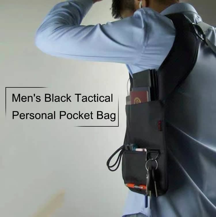 Sacoche  sous-bras Anti-vol Multi-Poche Design Élégant Pour Voyage Quotidien - Sac à dos et Mode - صورة 9