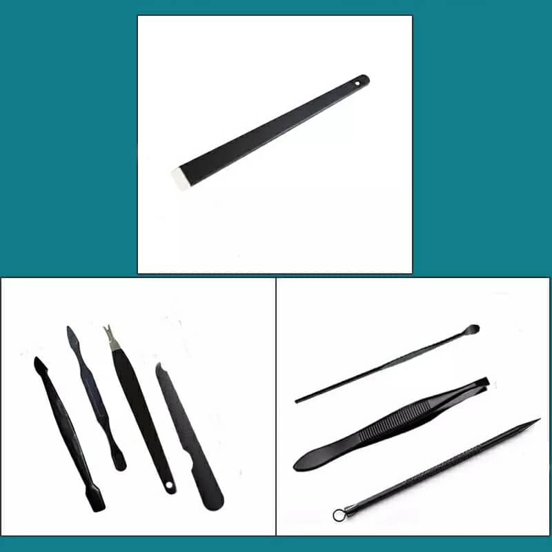 Ensemble de 12 pcs coupe-ongles professionnel en acier inoxydable - Soins et Beauté - صورة 6