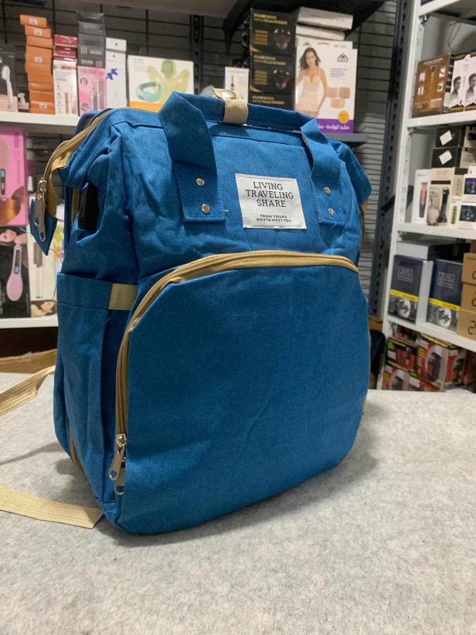 Sac à dos et landau pour bébé pliable 3in1 - Maternité - صورة حقيقية 9