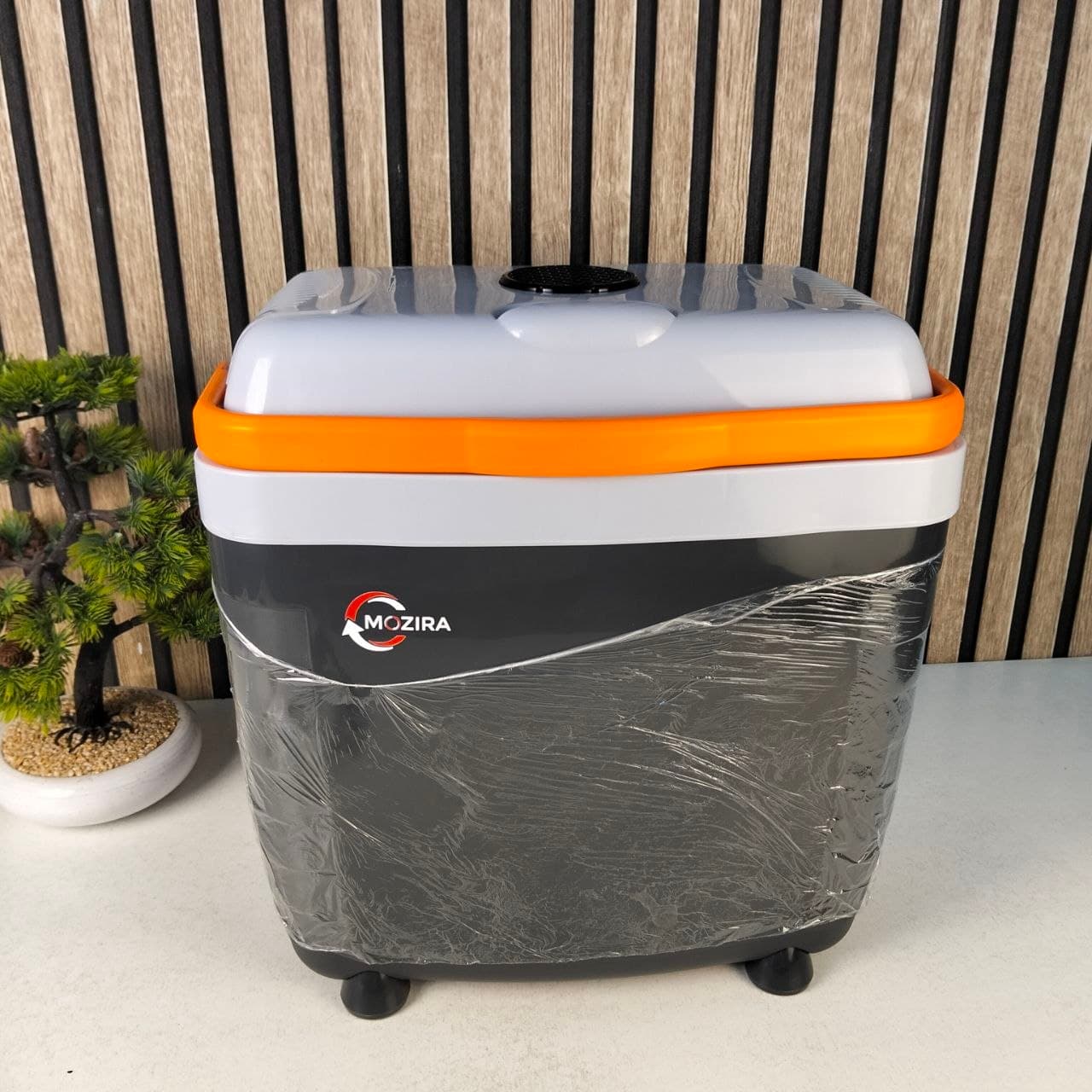 Glacière et Réchauffeur Thermoélectrique Portable 28L avec Roues - ثلاجة وسخان متنقل سعة 28 لتر - Vacance & Loisir - صورة حقيقية 12