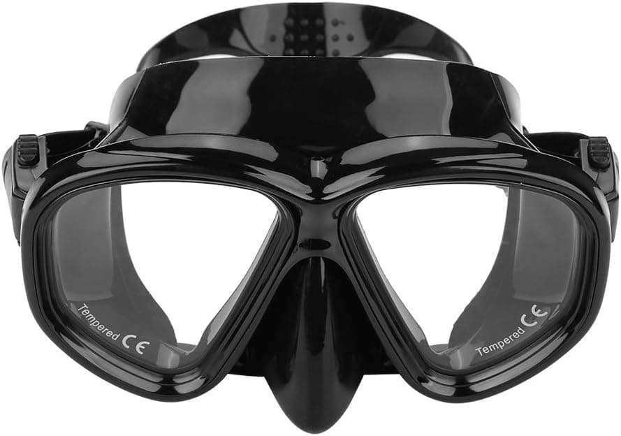Kit de Snorkeling Masque en Verre Trempé Anti-Fuite et Tuba Flexible Grand Diamètre - طقم قناع الغوص أنبوب تنفس مرن - Produits de saison - صورة 8