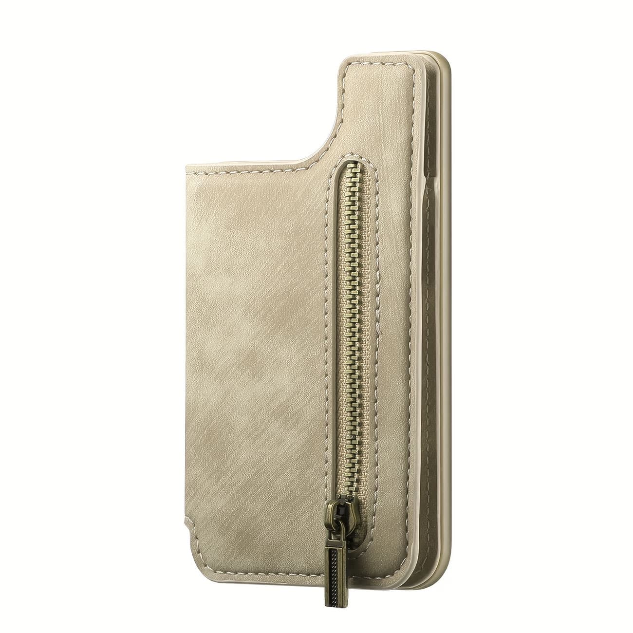 Étui portefeuille zippé pour téléphone avec emplacement de cartes – محفظة نقود وبطاقات - Accessoires - صورة 7