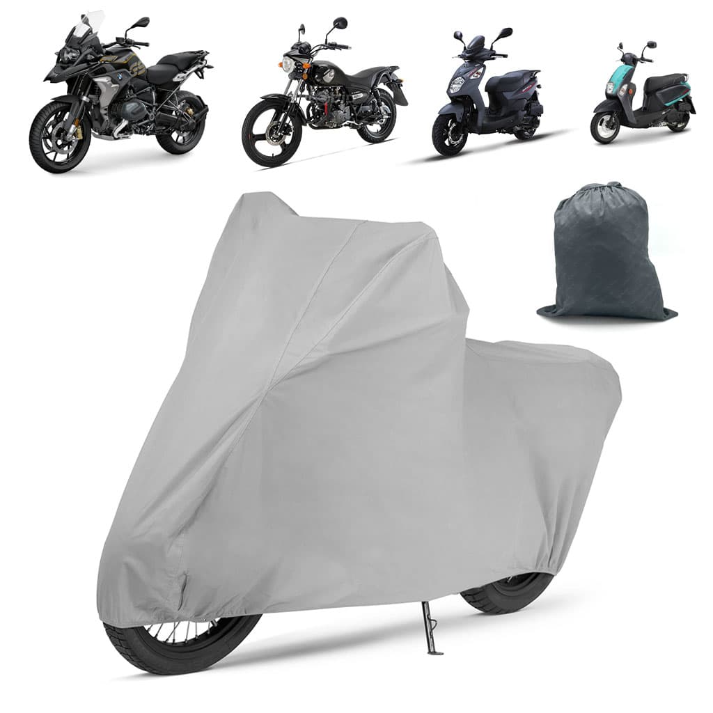 Housse de Moto Ultra Légère Taille Extensible Standard V2 - غطاء دراجة نارية احترافي قابل للتمدد - Accessoires Auto/Moto - صورة 2