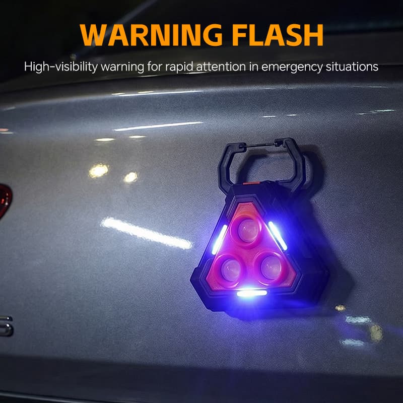 Lampe de Travail Portable pour Multi-usages Base Magnétique Rechargeable USB - مصباح محمول متعدد الوظائف بقاعدة مغناطيسية - Accessoires Auto/Moto - صورة 10