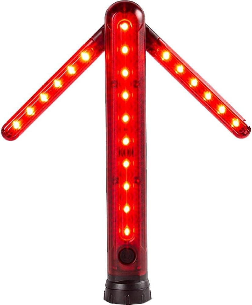 Bâton de Signalisation Routière LED Étanche et Réglable avec Base Magnétique - عصا الإشارة الضوئية لتنظيم المرور والسلامة الطرقية - Accessoires Auto/Moto - صورة 11