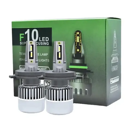 Kit Lampe de phare Canabus F10 H4 LED 6500K 60W - مصابيح إضاءة أمامية للسيارات - Accessoires Auto/Moto - صورة 1