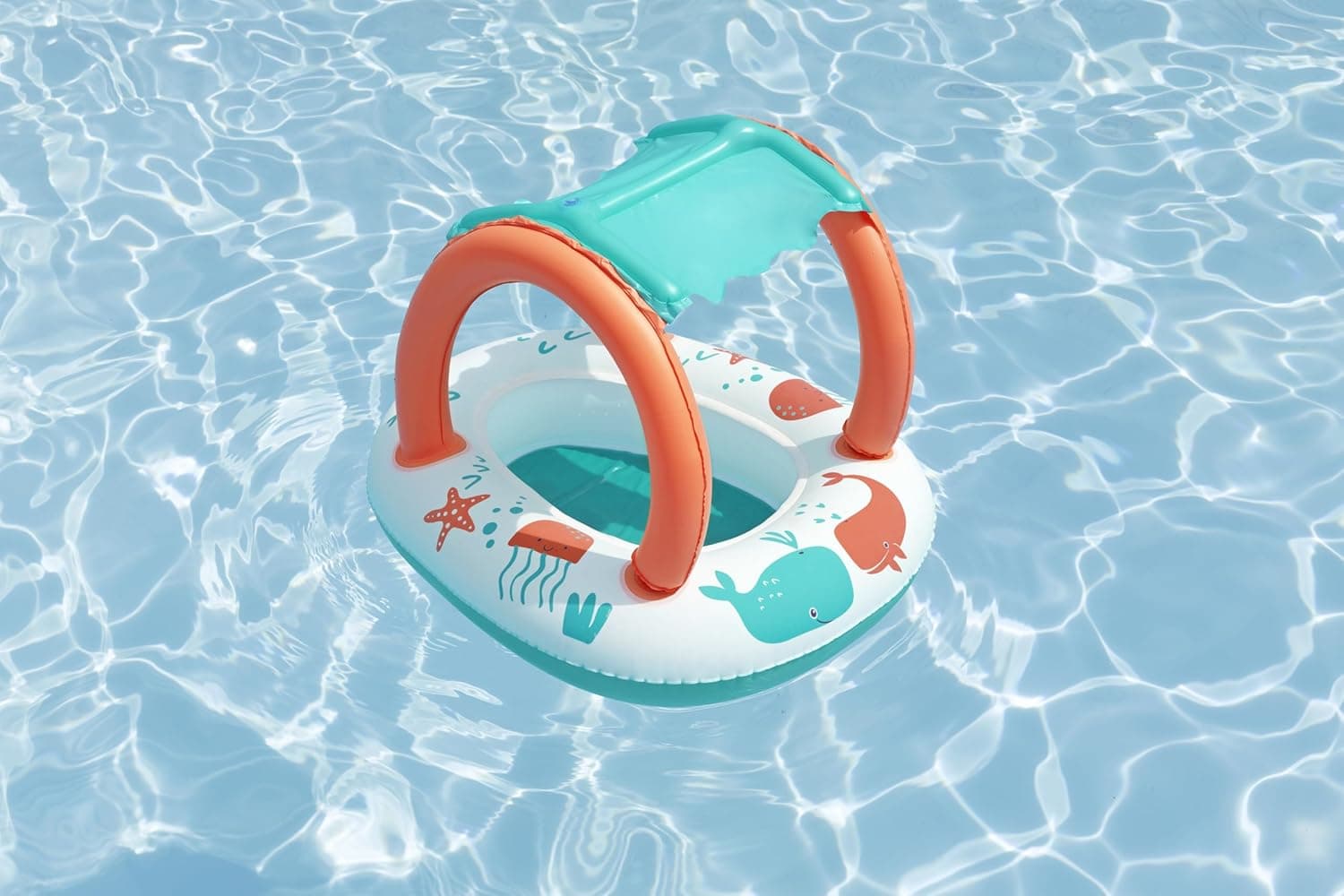 Bateau Gonflable pour Enfants Bestway 34203 Avec Pare-Soleil Amovible - قارب أطفال منفوخ مع مظلة واقية من الشمس - Vacance & Loisir - صورة 3
